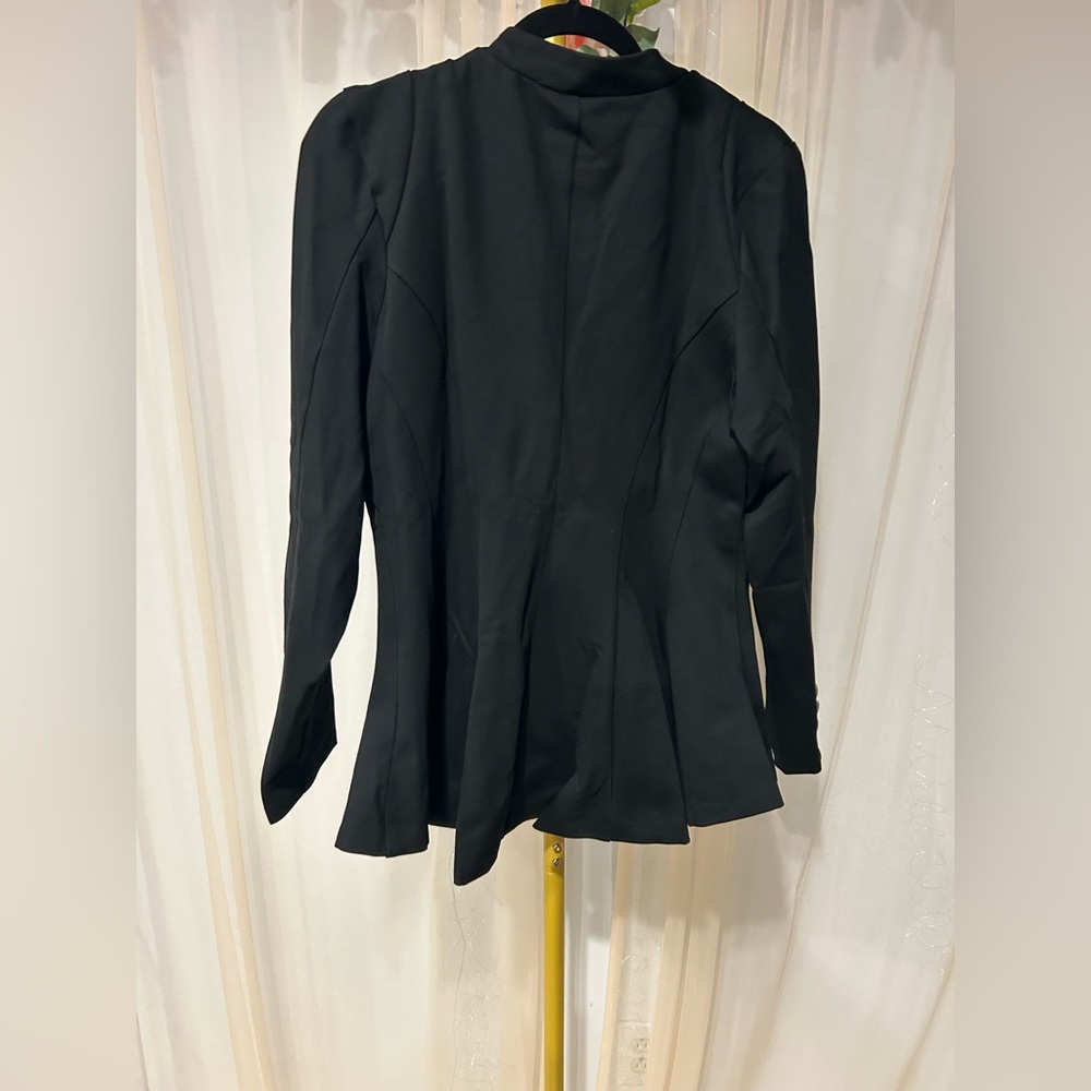 Noir Black Tailored Single Button Blazer Women’s Plus Size 1X NWT - Picture 5 of 6